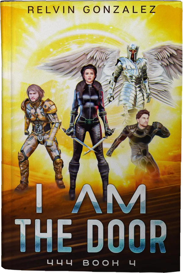 I am the door cover mockup